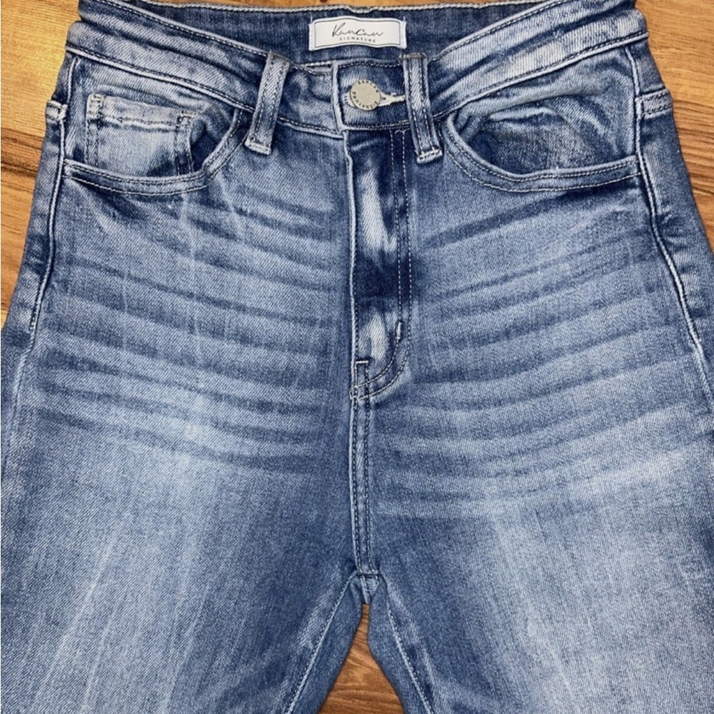 KanCan Dark Wash Flare Jeans - Picture 4 of 5